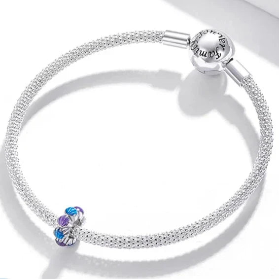 Blue Shell Serenity Spacer Charm