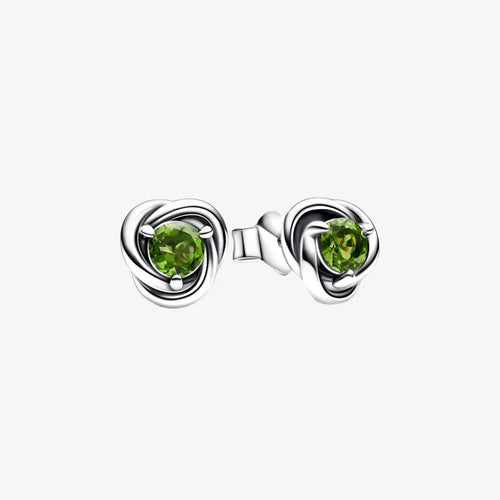 August Birthstone Stud Earrings