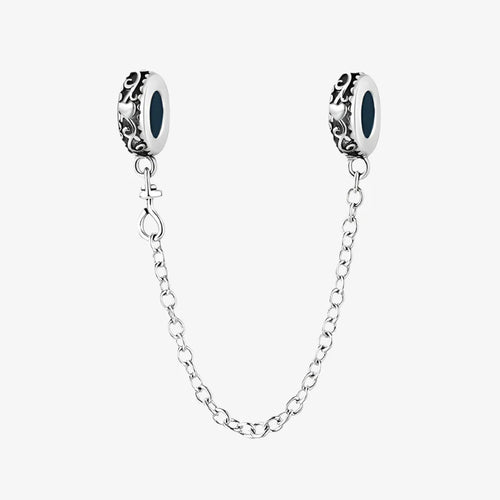 Heartlink Safety Chain Charm