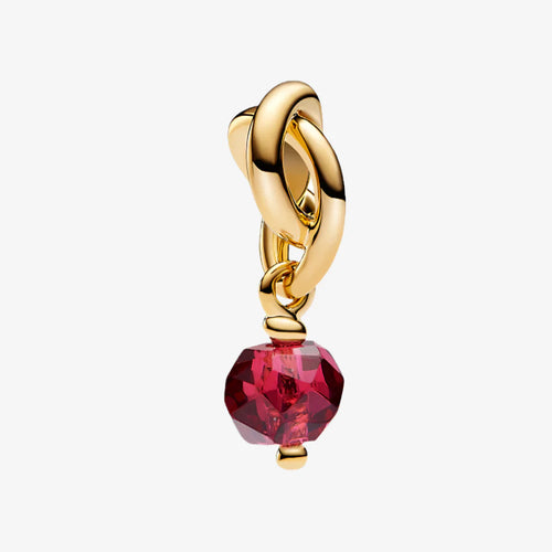 July Birthstone Infinity Charm