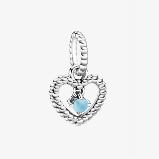 December Birthstone Dangle Charm