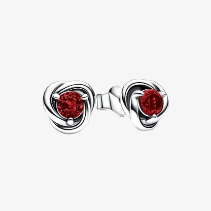 January Birthstone Stud Earrings